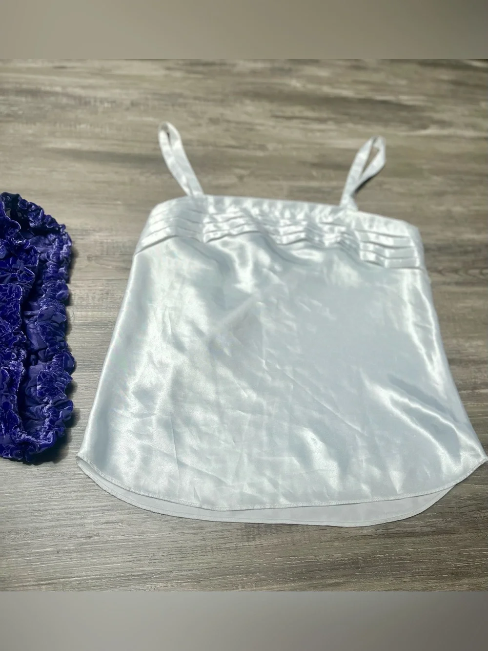 Vintage Purple Floral Lace Bloomers and Chamise - Picture 8 of 10
